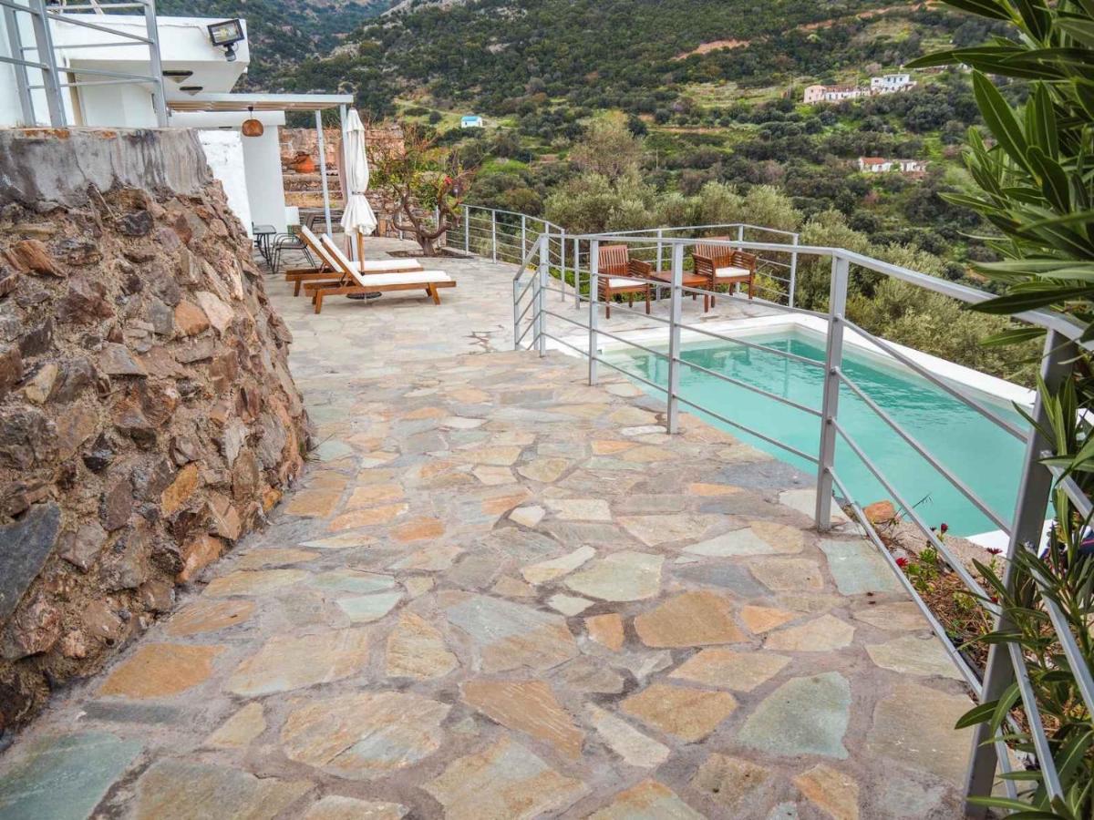Kámbos Kampos View - Quiet House At The End Of The Road, Private Poolヴィラ エクステリア 写真