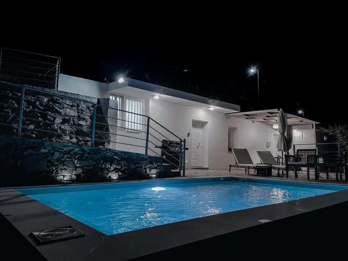 Kámbos Kampos View - Quiet House At The End Of The Road, Private Poolヴィラ エクステリア 写真
